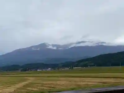 鳥海山大物忌神社蕨岡口ノ宮の周辺