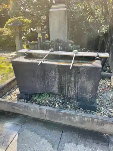 天王寺の手水舎