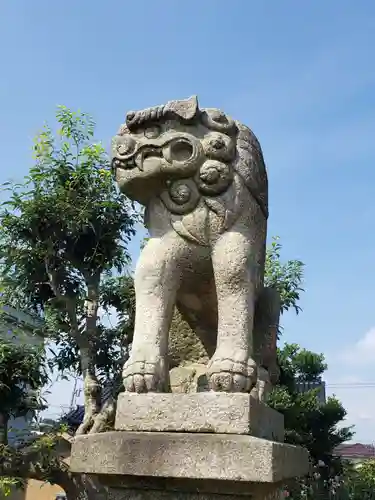 天王山神社の狛犬