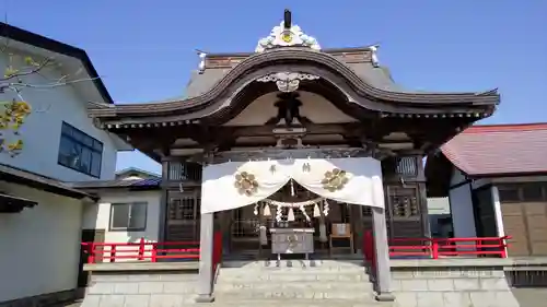 相馬神社の本殿