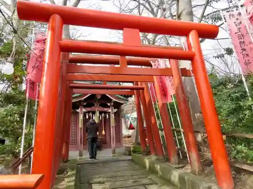 安積國造神社の鳥居