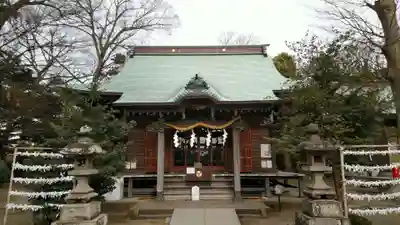 有鹿神社の本殿・本堂