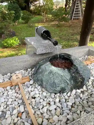 仁木神社の手水