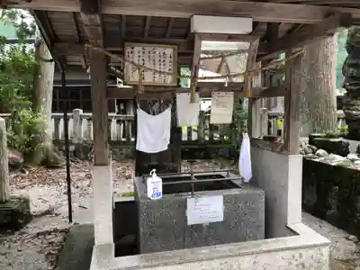 大川上美良布神社の手水舎