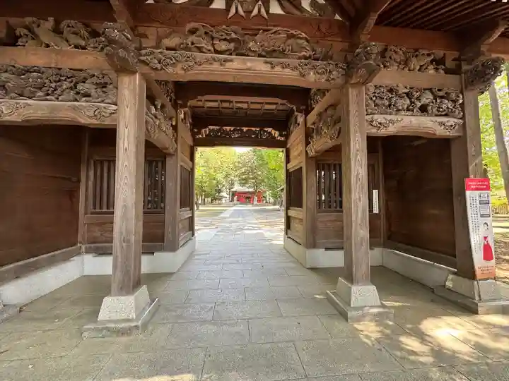 小野神社の山門・神門