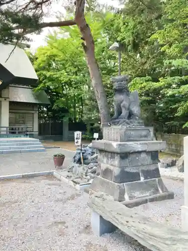 江別神社の狛犬