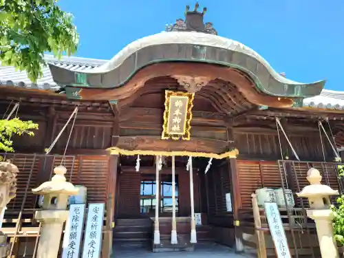 柿本神社の本殿・本堂