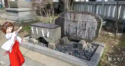 上小松天祖神社の手水舎
