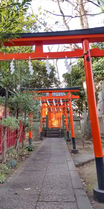 徳持神社の鳥居