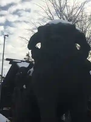 札幌護國神社の狛犬