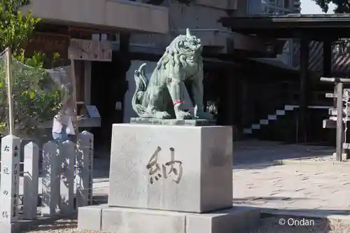 射楯兵主神社の狛犬