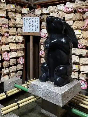 岡崎神社の狛犬