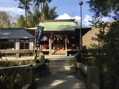 白川吉見神社の本殿・本堂