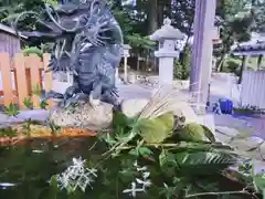 立志神社の手水