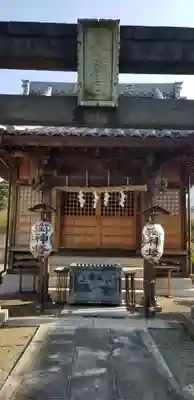 長門鎮守八幡神社の本殿・本堂