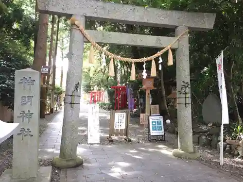 石神神社の鳥居