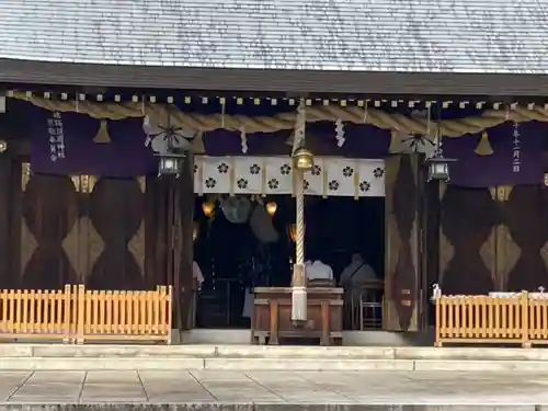 兵庫縣姫路護國神社の本殿・本堂