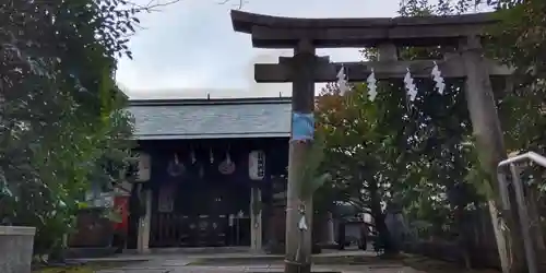 櫻田神社の鳥居