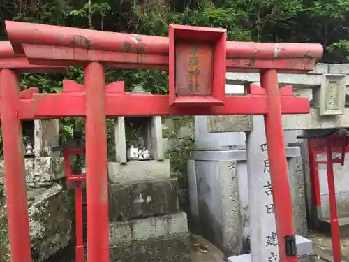 黒瀬神社の鳥居