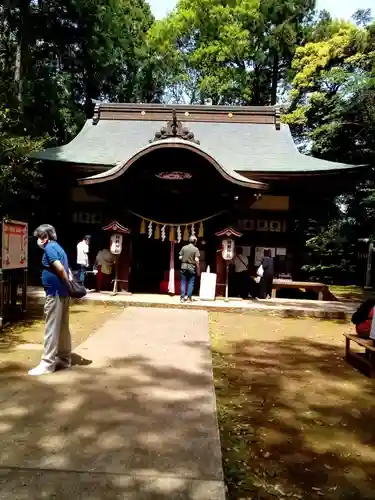 成田熊野神社の本殿・本堂