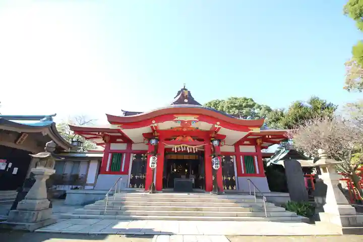 品川神社の本殿・本堂