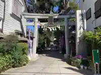 戸越八幡神社の鳥居