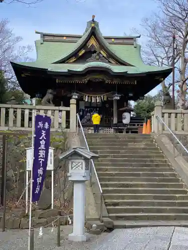白旗神社の本殿・本堂