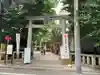 銀杏岡八幡神社の鳥居