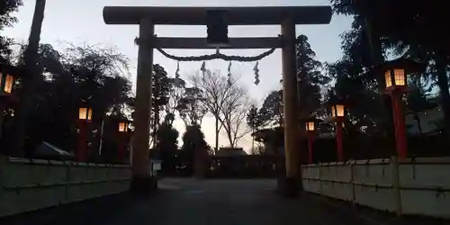 水海道天満宮の鳥居