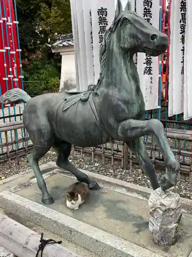 龍泉寺の狛犬