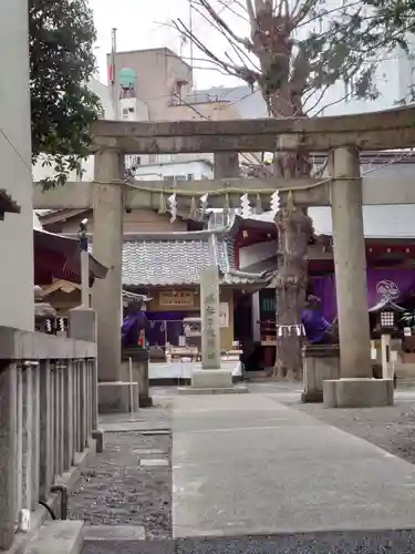 日本橋日枝神社の鳥居