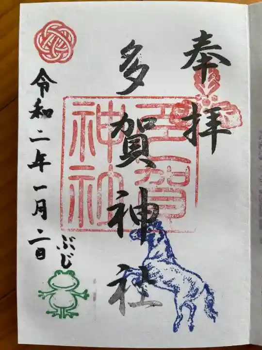 多賀神社の本殿・本堂