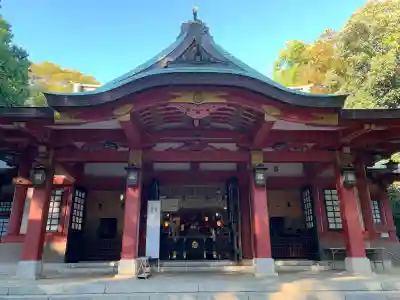 世田谷八幡宮の本殿・本堂