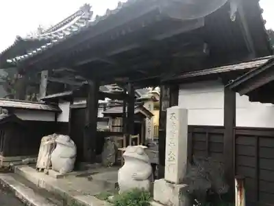 長善寺(長善禅寺)の山門・神門