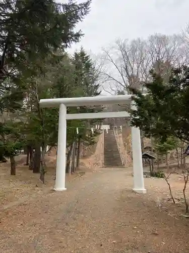 温根湯神社の鳥居