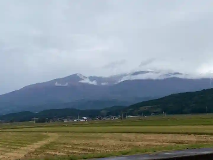 鳥海山大物忌神社蕨岡口ノ宮の周辺