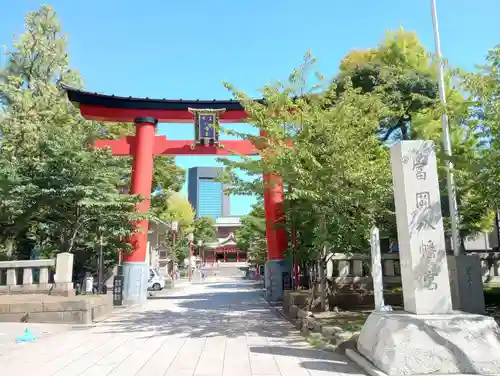 富岡八幡宮の鳥居