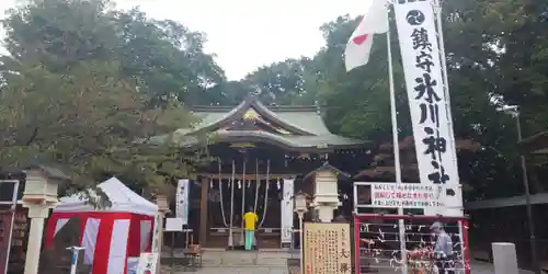 鎮守氷川神社の本殿