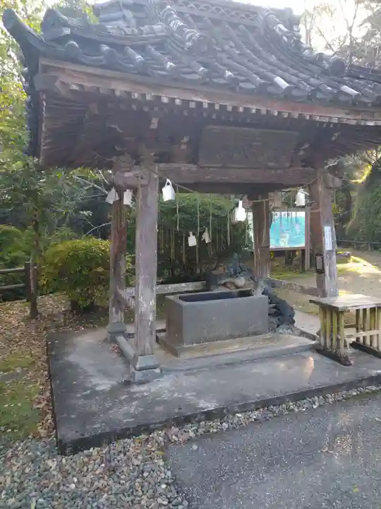 笠森寺の手水舎