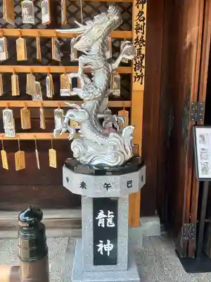 奥田神社の狛犬