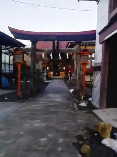 大鏑神社の鳥居