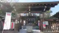 下谷神社の山門・神門