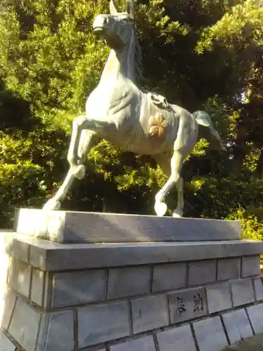 羽咋神社の狛犬