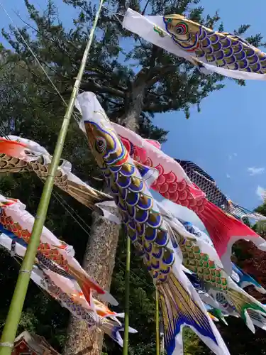 滑川神社 - 仕事と子どもの守り神(福島県)