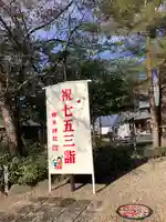 櫻木神社の七五三参