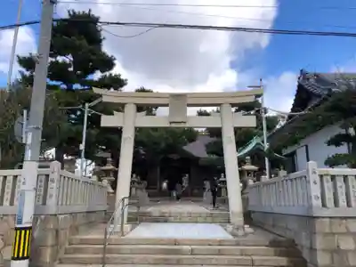 舞子六神社/まいこむの宮の鳥居