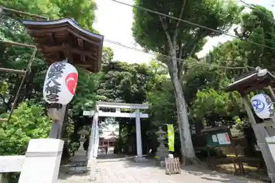 武蔵野八幡宮の鳥居