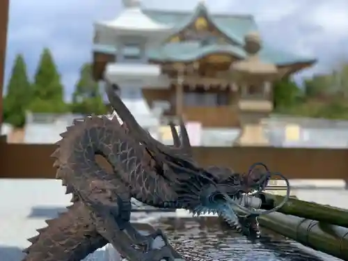 浅間神社の手水