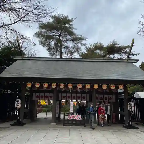 櫻木神社の山門