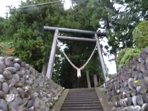 健武山神社の鳥居